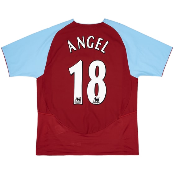 2003-04 Aston Villa Home Shirt Angel #18 - 8/10 - (S)