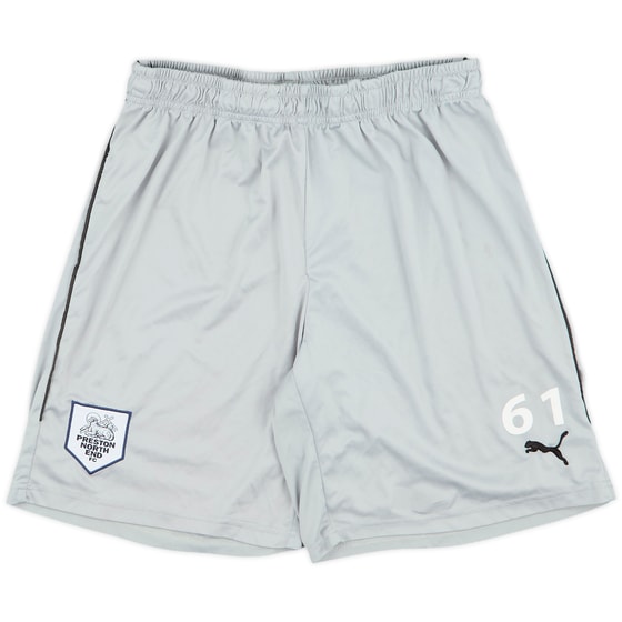 2010-11 Preston North End Player Issue Training Shorts #61 - 7/10 - (M)