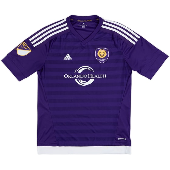 2016 Orlando City Home Shirt - 8/10 - (XL.Boys)