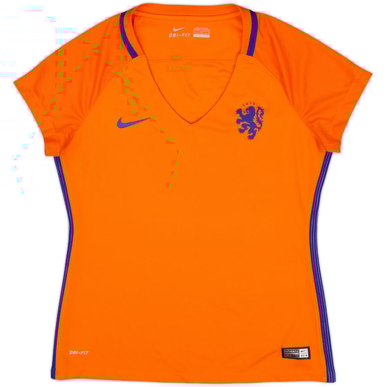 2016-17 Netherlands Home Shirt - 9/10 - (Women's M)