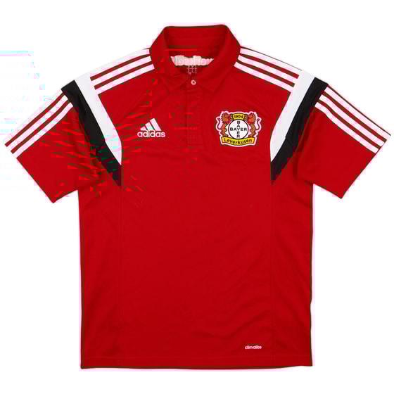 2014-15 Bayer Leverkusen adidas Polo Shirt - 9/10 - (S)