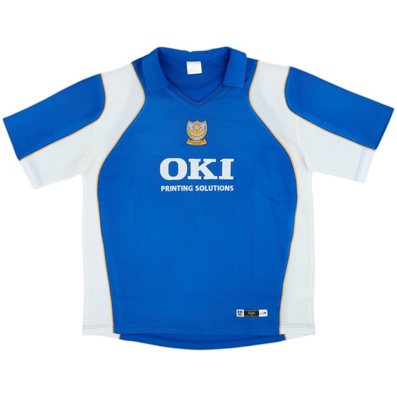 2006-07 Portsmouth Home Shirt - 4/10 - (L)