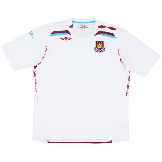 2007-08 West Ham Away Shirt - 4/10 - (XXL)