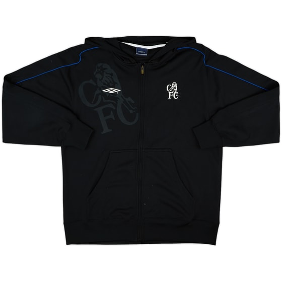 2002-03 Chelsea Umbro Hooded Track Jacket - 9/10 - (L)