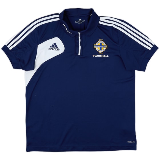 2012-13 Northern Ireland adidas Polo Shirt - 7/10 - (L)