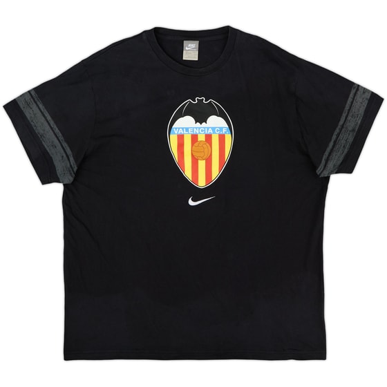 2008-09 Valencia Nike Cotton Tee - 9/10 - (XXL)