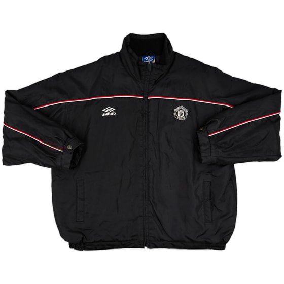 1999-00 Manchester United Umbro Padded Bench Coat - 8/10 - (XXL)