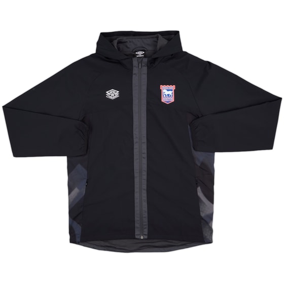 2022-23 Ipswich Umbro Rain Jacket - 9/10 - (L)