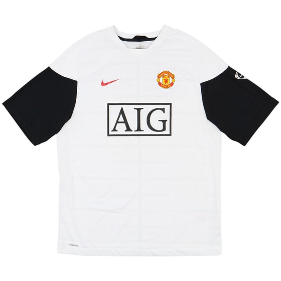 2009-10 Manchetser United Nike Training Shirt - 8/10 - (L)