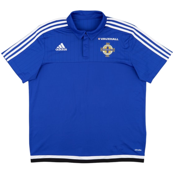2016-17 Northern Ireland adidas Polo Shirt - 9/10 - (XL)