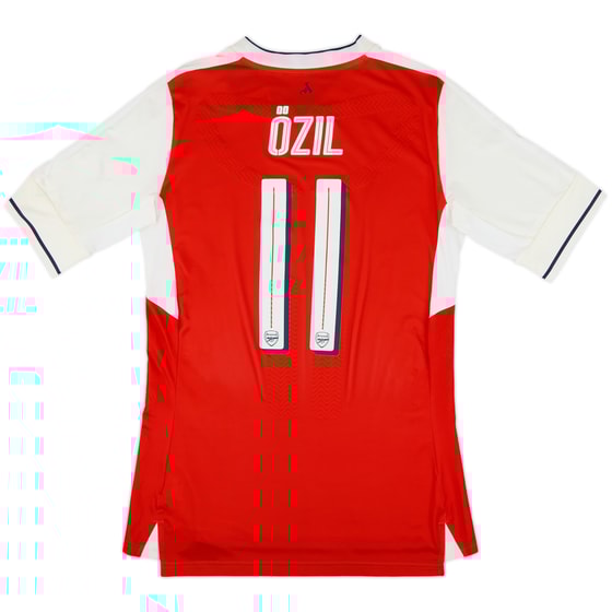 2016-17 Arsenal Player Issue Home ACTV Fit Shirt Ozil #11 (L)