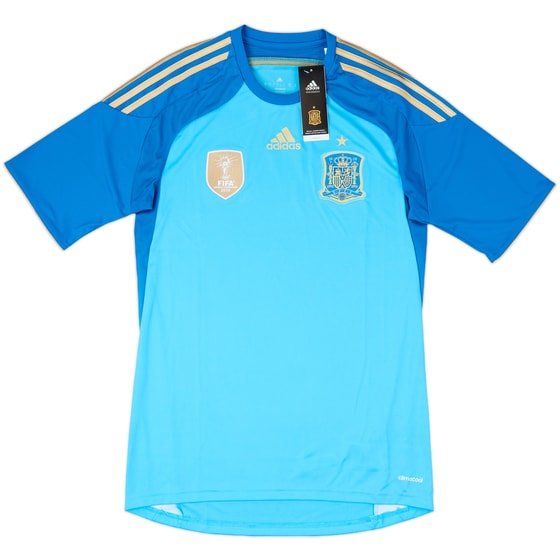 2014-15 Spain GK Shirt (S)