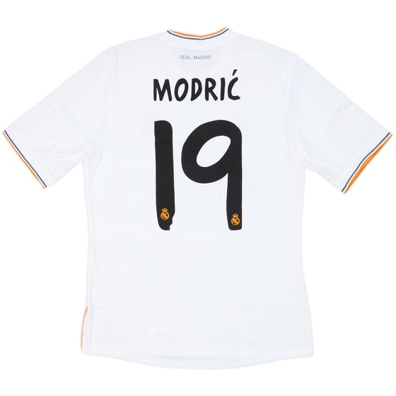 2013-14 Real Madrid Home Shirt Modric #19 (M)