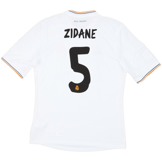 2013-14 Real Madrid Home Shirt Zidane #5 (M)