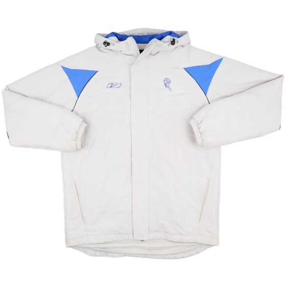2007-08 Bolton Reebok Hooded Rain Jacket - 8/10 - (XL)