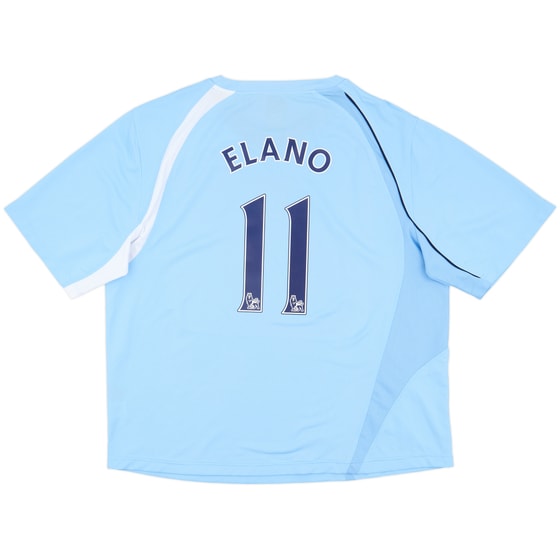 2008-09 Manchester City Home Shirt Elano #11 - 8/10 - (4XL)