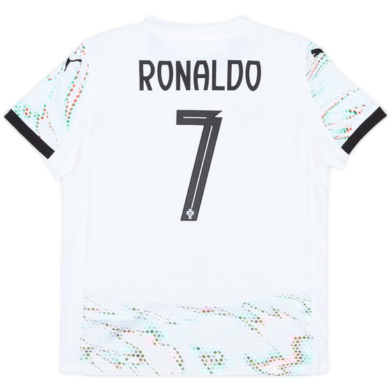 2025-26 Portugal Away Shirt Ronaldo #7 (KIDS)