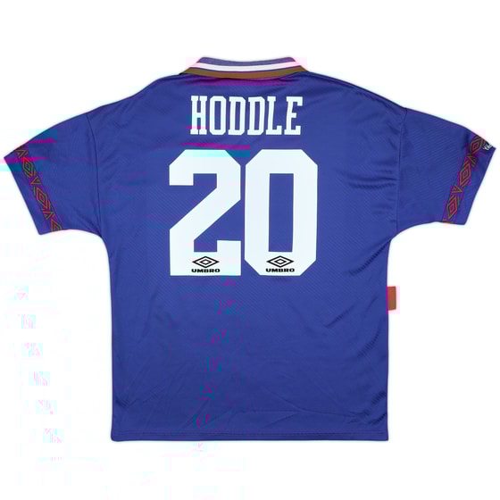 1994-95 Chelsea Home Shirt Hoddle #20 - 8/10 - (L)