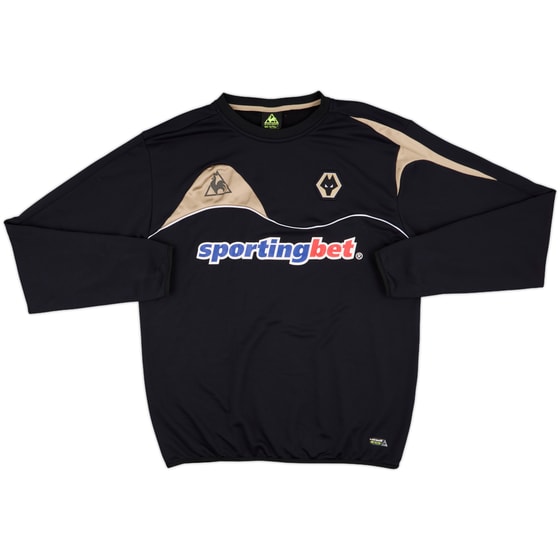 2009-10 Wolves Le Coq Sportif Sweat Top - 8/10 - (L)