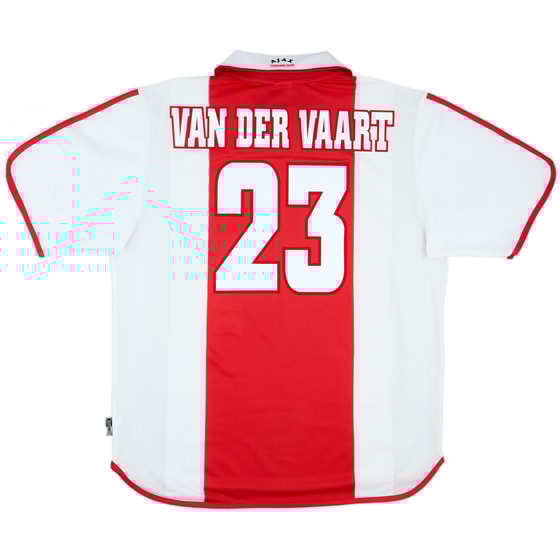 2000-01 Ajax Centenary Home Shirt Van Der Vaart #23 - 8/10 - (XL)