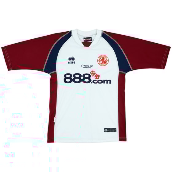 2004-05 Middlesbrough Carling Cup Winners Away Shirt - 8/10 - (M)