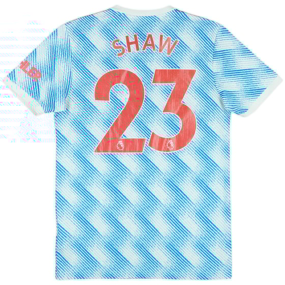 2021-22 Manchester United Away Shirt Shaw #23 - 5/10 - (S)