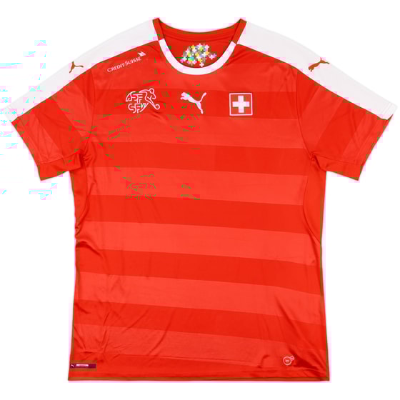 2016-17 Switzerland Home Shirt - 7/10 - (L)