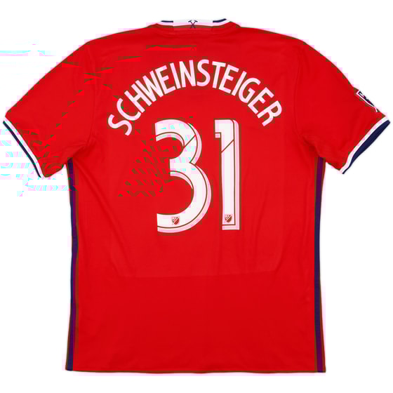 2016-17 Chicago Fire Home Shirt Schweinsteiger #31 - 8/10 - (L)