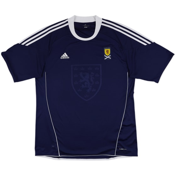 2010-11 Scotland Home Shirt - 8/10 - (XXL)