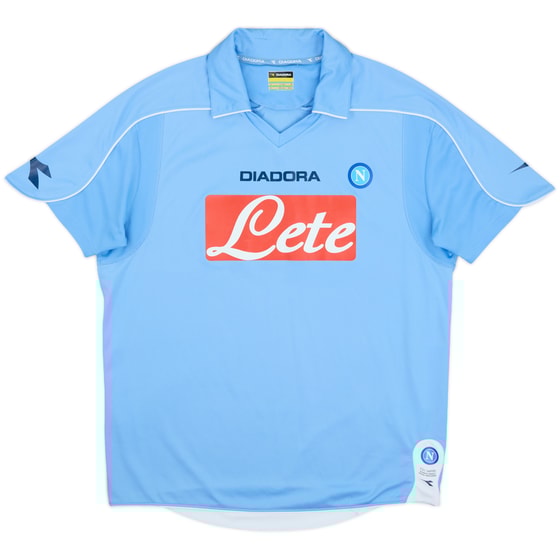 2008-09 Napoli Basic Home Shirt - 9/10 - (M)