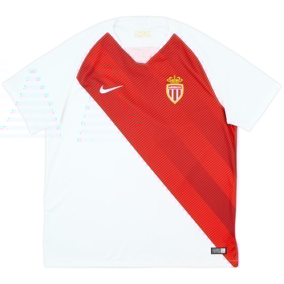 2018-19 Monaco Home Shirt - 8/10 - (XL)