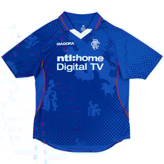 2002-03 Rangers Home Shirt - 8/10 - (S)