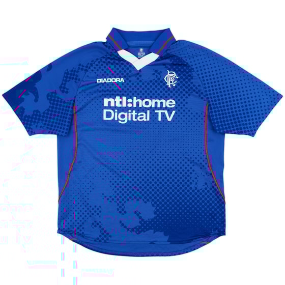 2002-03 Rangers Home Shirt - 10/10 - (L)