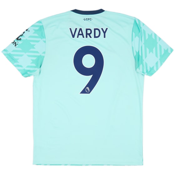 2021-22 Leicester City Away Shirt Vardy #9 - 7/10 - (L)