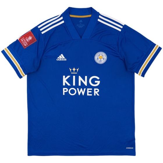 2020-21 Leicester Home Shirt - 7/10 - (XL)
