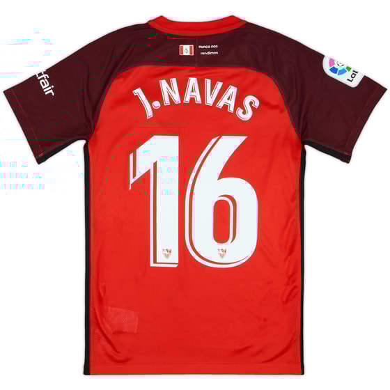 2018-19 Sevilla Away Shirt J.Navas #16 - 10/10 - (S)