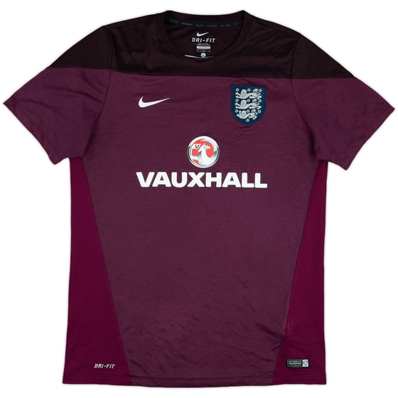 2014-15 England Nike Training Shirt - 8/10 - (L)