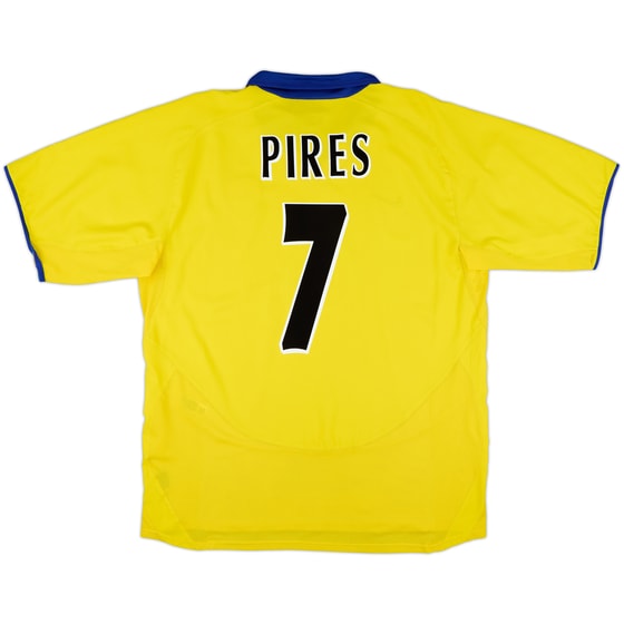 2003-05 Arsenal Away Shirt Pires #7 - 7/10 - (XL)