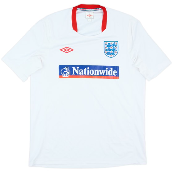 2010-12 England Umbro Training Shirt - 8/10 - (M)