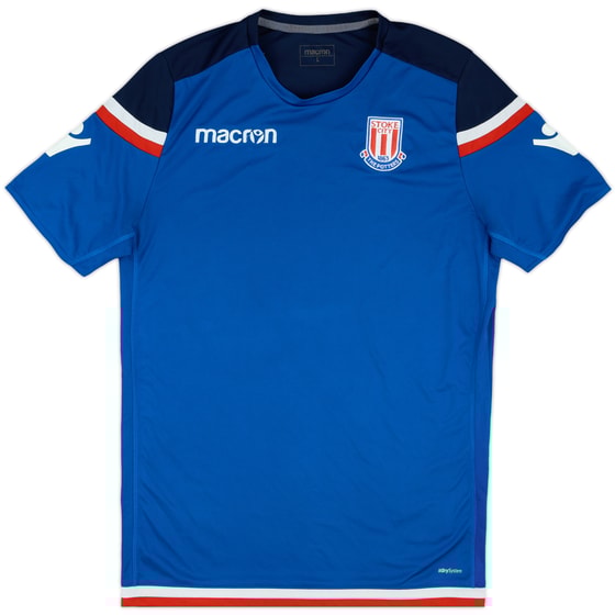 2017-18 Stoke City Macron Training Shirt - 6/10 - (L)