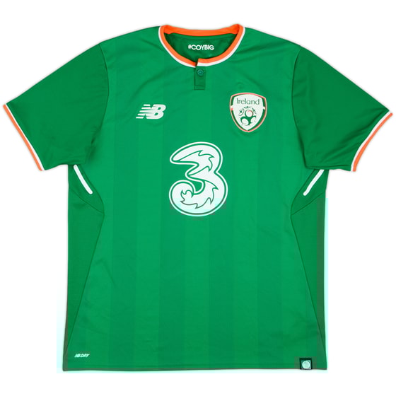 2017-18 Ireland Home Shirt - 5/10 - (M)