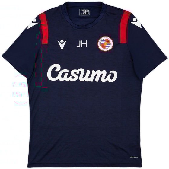 2020-21 Reading Staff Issue Macron Training Shirt JH - 7/10 - (L)