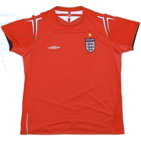 2004-06 England Away Shirt - 9/10 - (Women's L)