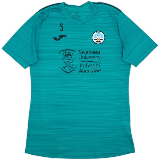 2022-23 Swansea Player Issue Joma Training Shirt #5 - 8/10 - (L)