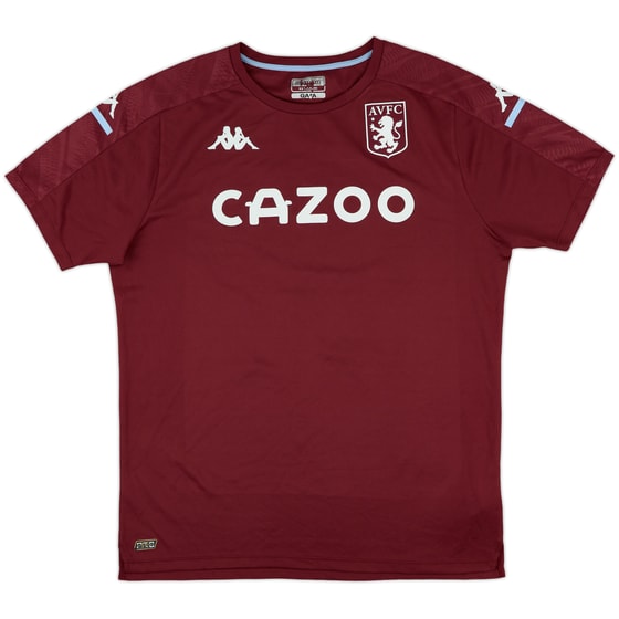 2020-21 Aston Villa Kappa Training Shirt - 8/10 - (XXL)
