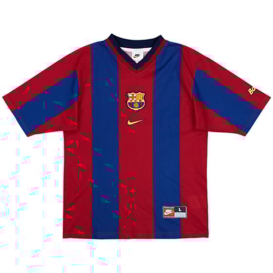 1998-00 Barcelona Basic Home Shirt - 10/10 - (L.Boys)