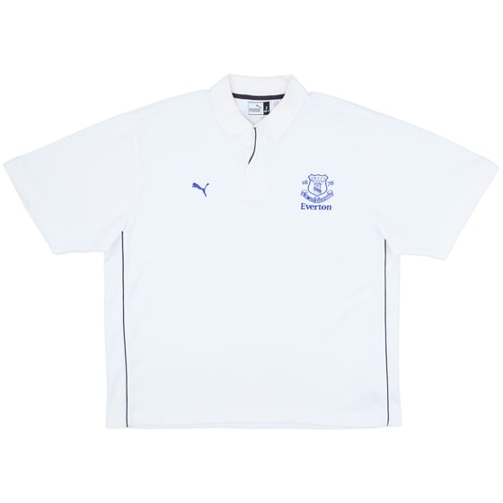 2001-02 Everton Puma Polo Shirt - 9/10 - (L)