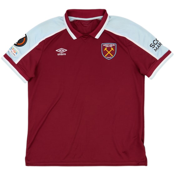 2021-22 West Ham Home Shirt - 8/10 - (XL)