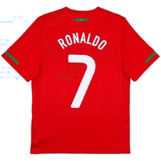 2010-11 Portugal Home Shirt Ronaldo #7 - 10/10 - (S)