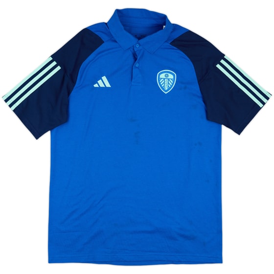 2023-24 Leeds United adidas Polo Shirt - 5/10 - (M)